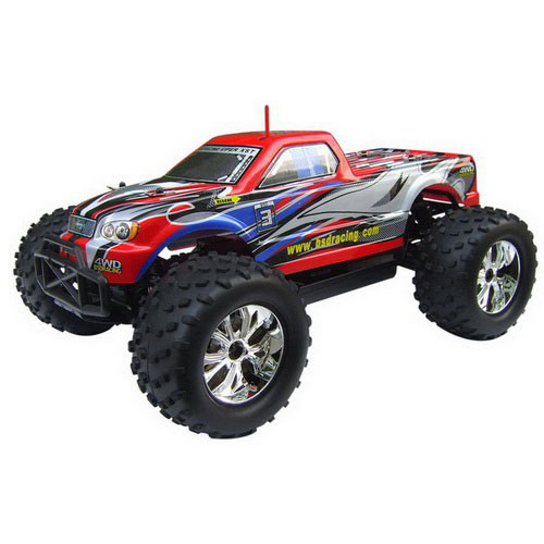 BSD Racing Brushless Monster Truck 4WD 1:10 2.4GHz EP Автомобиль (RTR Version)[BS909T-Red]
